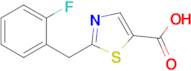 2-[(2-fluorophenyl)methyl]-1,3-thiazole-5-carboxylic acid