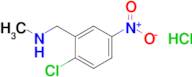 [(2-chloro-5-nitrophenyl)methyl](methyl)amine hydrochloride