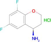 (4r)-6,8-Difluoro-3,4-dihydro-2h-1-benzopyran-4-amine hydrochloride