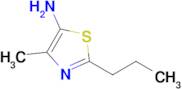 4-Methyl-2-propyl-1,3-thiazol-5-amine