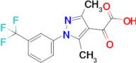 2-{3,5-dimethyl-1-[3-(trifluoromethyl)phenyl]-1h-pyrazol-4-yl}-2-oxoacetic acid