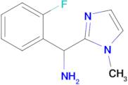 (2-Fluorophenyl)(1-methyl-1h-imidazol-2-yl)methanamine