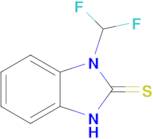 1-(difluoromethyl)-2,3-dihydro-1H-1,3-benzodiazole-2-thione