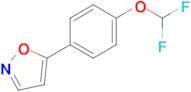 5-[4-(difluoromethoxy)phenyl]-1,2-oxazole