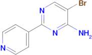 5-Bromo-2-(pyridin-4-yl)pyrimidin-4-amine