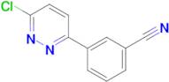 3-(6-Chloropyridazin-3-yl)benzonitrile