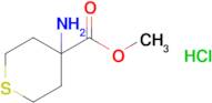 Methyl 4-aminothiane-4-carboxylate hydrochloride