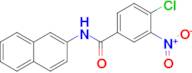 4-Chloro-n-(naphthalen-2-yl)-3-nitrobenzamide