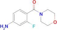 3-Fluoro-4-(morpholine-4-carbonyl)aniline