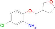 5-Chloro-2-(oxolan-3-ylmethoxy)aniline