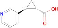 (1s,2s)-2-(Pyridin-3-yl)cyclopropane-1-carboxylic acid