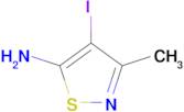 4-Iodo-3-methyl-1,2-thiazol-5-amine