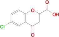 6-Chloro-4-oxo-3,4-dihydro-2h-1-benzopyran-2-carboxylic acid