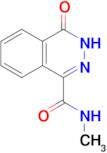 3,4-Dihydro-N-methyl-4-oxo-1-phthalazinecarboxamide