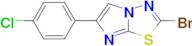 2-Bromo-6-(4-chlorophenyl)imidazo[2,1-b][1,3,4]thiadiazole