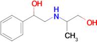 2-[(2-hydroxy-2-phenylethyl)amino]propan-1-ol