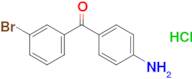 (4-Aminophenyl)(3-bromophenyl)methanone hydrochloride