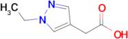 2-(1-Ethyl-1h-pyrazol-4-yl)acetic acid