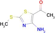 1-[4-Amino-2-(methylthio)-5-thiazolyl]ethanone