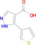 5-(thiophen-3-yl)-1H-pyrazole-4-carboxylic acid