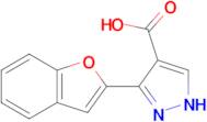 3-(1-Benzofuran-2-yl)-1h-pyrazole-4-carboxylic acid