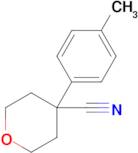 4-(4-Methylphenyl)oxane-4-carbonitrile