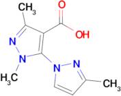 1,3-Dimethyl-5-(3-methyl-1h-pyrazol-1-yl)-1h-pyrazole-4-carboxylic acid