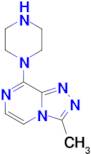 1-{3-methyl-[1,2,4]triazolo[4,3-a]pyrazin-8-yl}piperazine