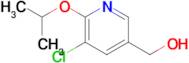 [5-chloro-6-(propan-2-yloxy)pyridin-3-yl]methanol