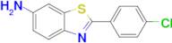 2-(4-Chlorophenyl)-1,3-benzothiazol-6-amine