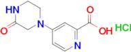 4-(3-Oxopiperazin-1-yl)pyridine-2-carboxylic acid hydrochloride
