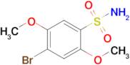 4-Bromo-2,5-dimethoxybenzene-1-sulfonamide