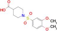 1-(3,4-Dimethoxybenzenesulfonyl)piperidine-4-carboxylic acid