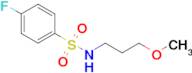 4-Fluoro-n-(3-methoxypropyl)benzene-1-sulfonamide