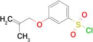 3-[(2-methylprop-2-en-1-yl)oxy]benzene-1-sulfonyl chloride