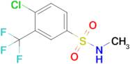 4-Chloro-n-methyl-3-(trifluoromethyl)benzene-1-sulfonamide