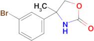 4-(3-Bromophenyl)-4-methyl-2-oxazolidinone
