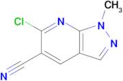 6-Chloro-1-methyl-1H-pyrazolo[3,4-b]pyridine-5-carbonitrile