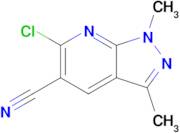 6-chloro-1,3-dimethyl-1h-pyraZolo[3,4-b]pyridine-5-carbonitrile