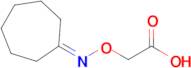 2-[(cycloheptylideneamino)oxy]acetic acid