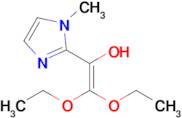 2,2-diethoxy-1-(1-methyl-1H-imidazol-2-yl)ethen-1-ol