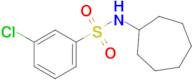 3-Chloro-n-cycloheptylbenzene-1-sulfonamide