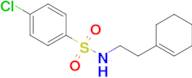 4-Chloro-n-[2-(cyclohex-1-en-1-yl)ethyl]benzene-1-sulfonamide