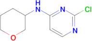 2-Chloro-N-(tetrahydro-2H-pyran-3-yl)-4-pyrimidinamine