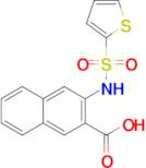 3-(Thiophene-2-sulfonamido)naphthalene-2-carboxylic acid