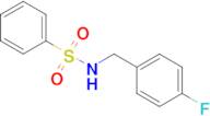 n-[(4-fluorophenyl)methyl]benzenesulfonamide