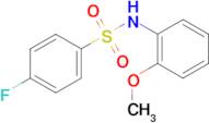 4-Fluoro-N-(2-methoxyphenyl)benzenesulfonamide