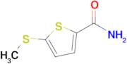 5-(Methylsulfanyl)thiophene-2-carboxamide