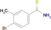 4-Bromo-3-methylbenzenecarbothioamide