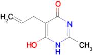 6-hydroxy-2-methyl-5-(prop-2-en-1-yl)-1,4-dihydropyrimidin-4-one